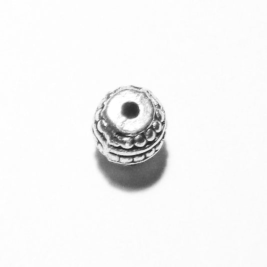 Pewter Big Hole Spacer Bead B102