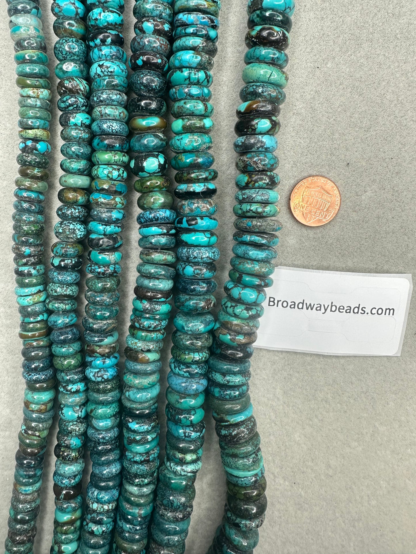 turquoise rondelle from 5mmx 12mm  6mmx14mm  6mmx16mm