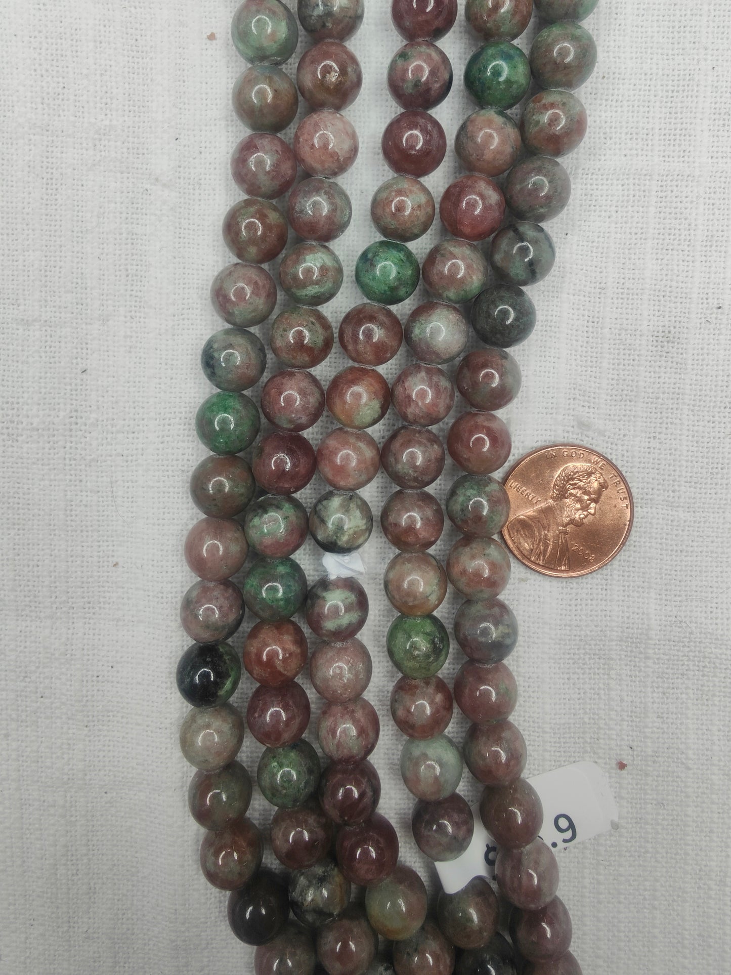 Kashgar Garnet 8mm round beads  AAA grade 15.5"strand